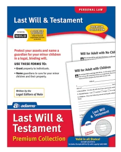 Adams® Last Will & Testament