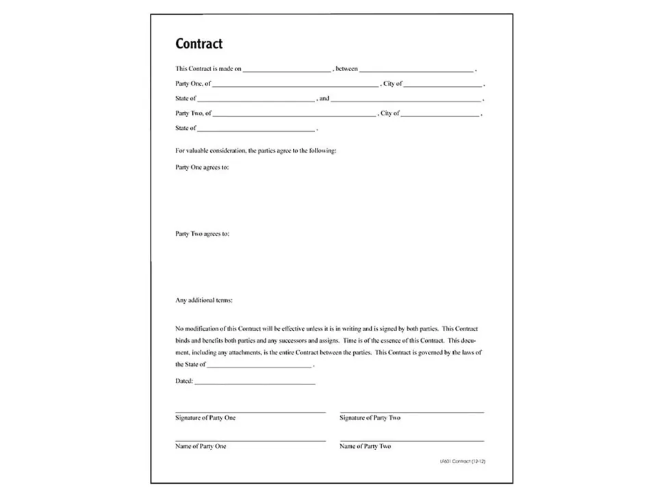 Adams® Legal Contracts