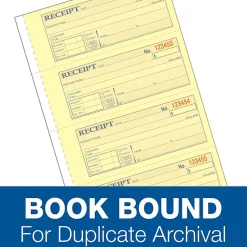 Adams® Money/Rent Receipt Books, 7 3/16