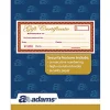 Adams® 1-Part Gift Certificates, 3 1/4" x 10 3/4", White, Pack Of 25