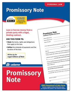 AdamsĀ® Promissory Note
