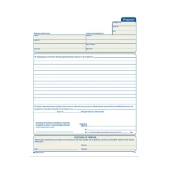 Adams™ Proposal Book, 8 3/8" x 11", 1 Part With Carbons, White, 50 Sheets