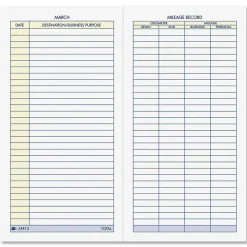 AdamsĀ® Vehicle Mileage Book, 3 1/4" x 6 1/4"