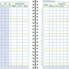 Adams® Weekly Payroll Book, 8 1/2" x 11", Blue