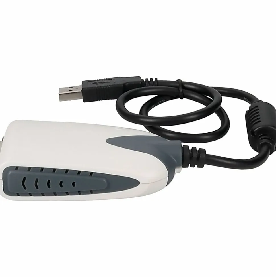 AddOn USB A 2.0 Male to VGA Female Black Adapter, USB2VGA