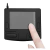 Adesso® AKB-410UB SlimTouch USB Mini Keyboard With Built-In Touchpad, Black
