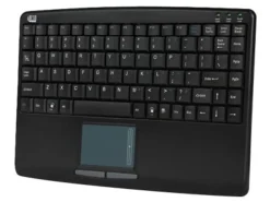 Adesso® AKB-410UB SlimTouch USB Mini Keyboard With Built-In Touchpad, Black
