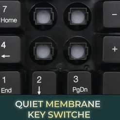 Adesso® AKB-601UB USB Spill-Resistant Numeric Keypad