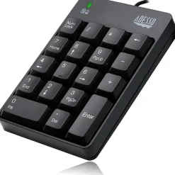 Adesso® AKB-601UB USB Spill-Resistant Numeric Keypad