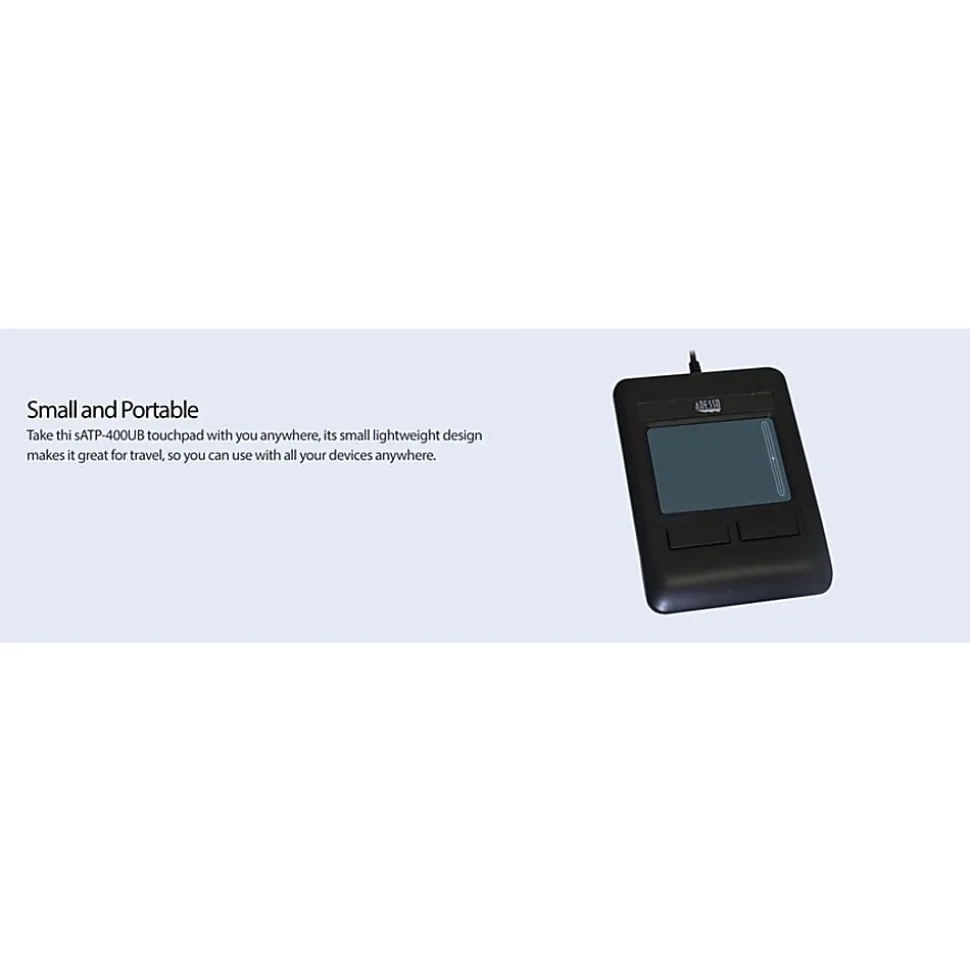 Adesso Browser Cat 2 Button Touchpad - USB - 2 x Button