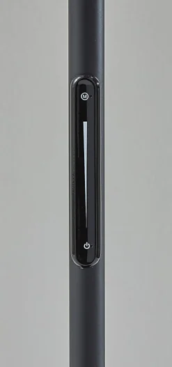 Adesso Cullen LED Desk Lamp With Smart Switch, 24”H, Black