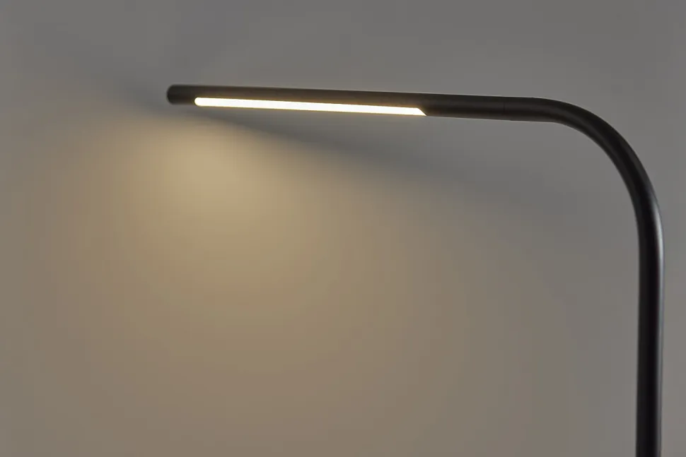Adesso Cullen LED Desk Lamp With Smart Switch, 24”H, Black
