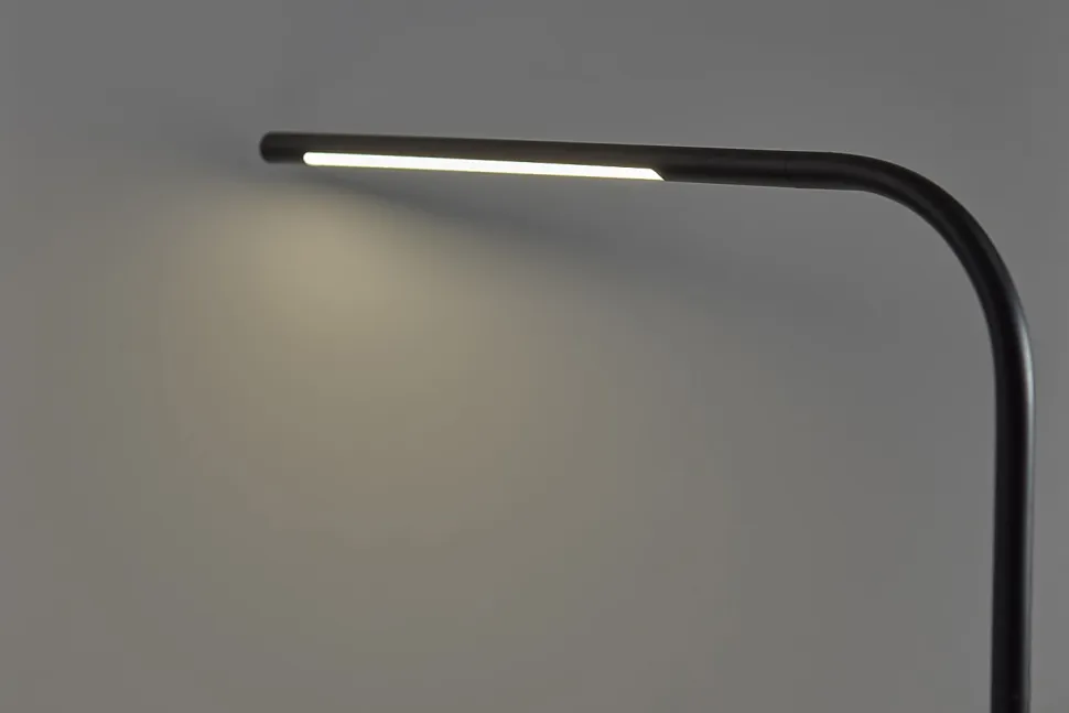 Adesso Cullen LED Desk Lamp With Smart Switch, 24”H, Black