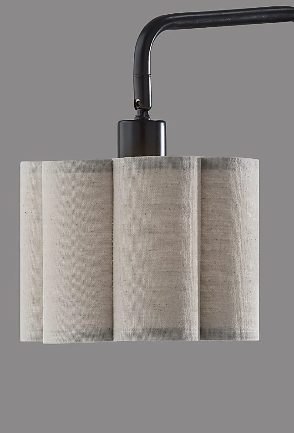 Adesso Dover Supercharger 22.25"H Desk Lamp, Beige/Black