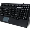 Adesso EasyTouch 425 Rackmount Touchpad Keyboard, Black