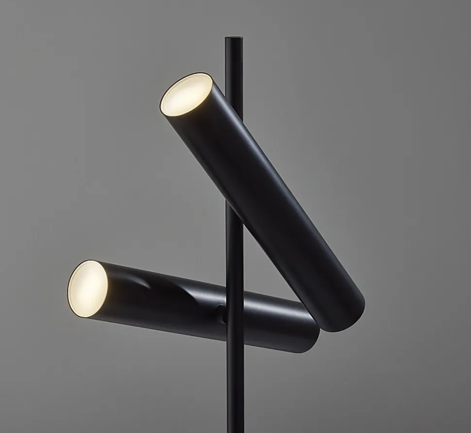 Adesso Greer 30"H LED Table Lamp, Black