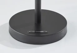 Adesso Greer 30"H LED Table Lamp, Black