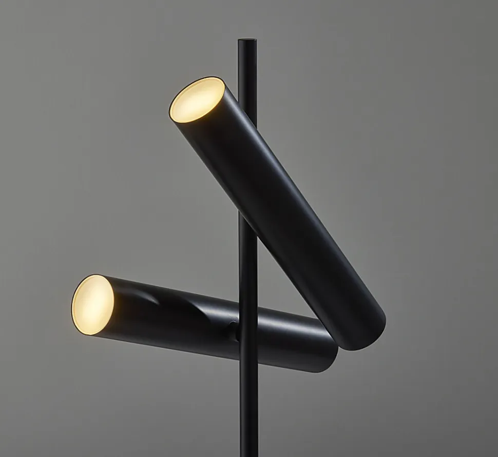 Adesso Greer 30"H LED Table Lamp, Black