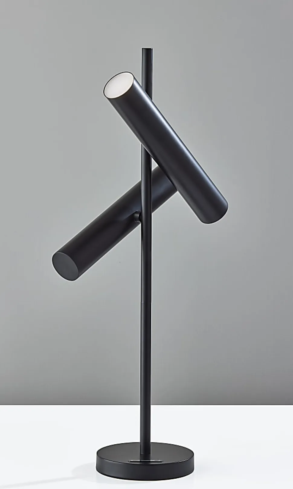 Adesso Greer 30"H LED Table Lamp, Black