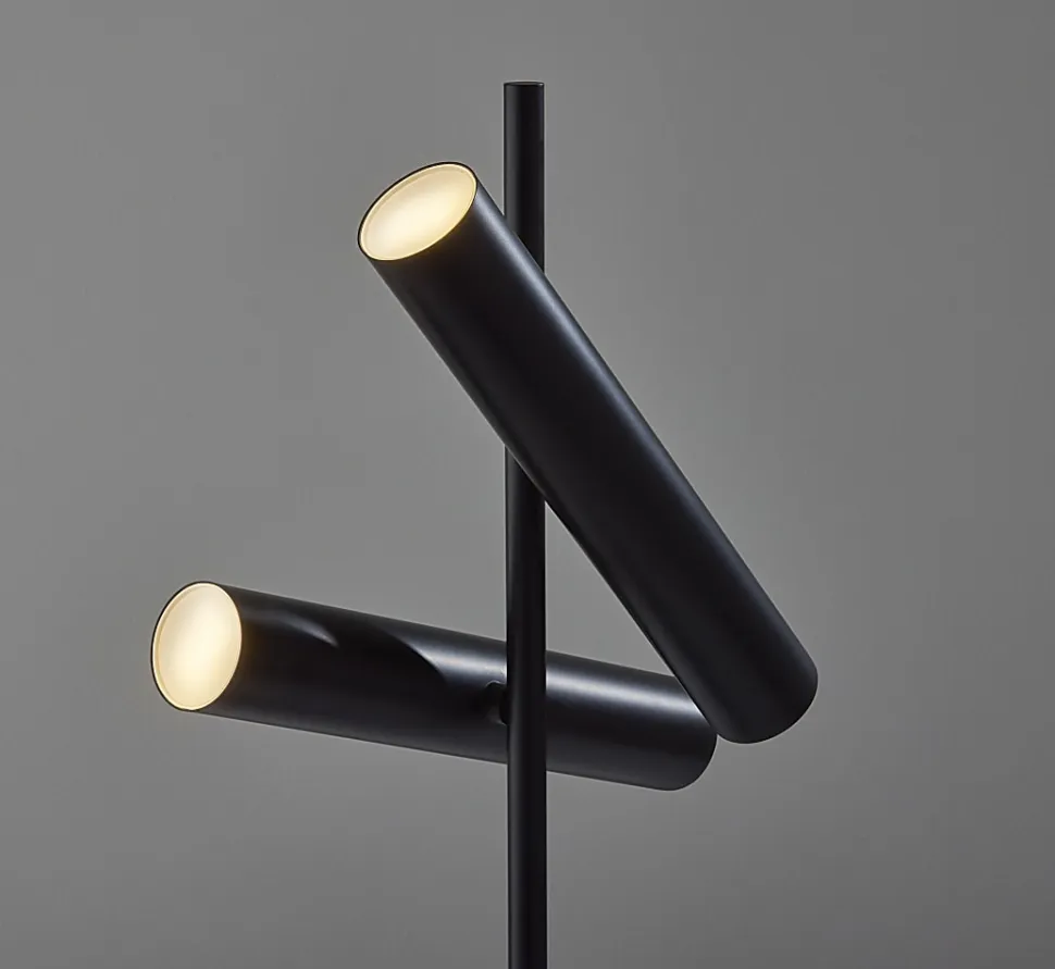 Adesso Greer 30"H LED Table Lamp, Black