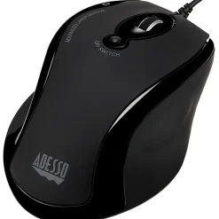 Adesso® iMouse G2 USB Ergonomic Optical Mouse, Black