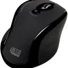 Adesso® iMouse G25 Wireless RF Ergonomic Laser Mouse, Black