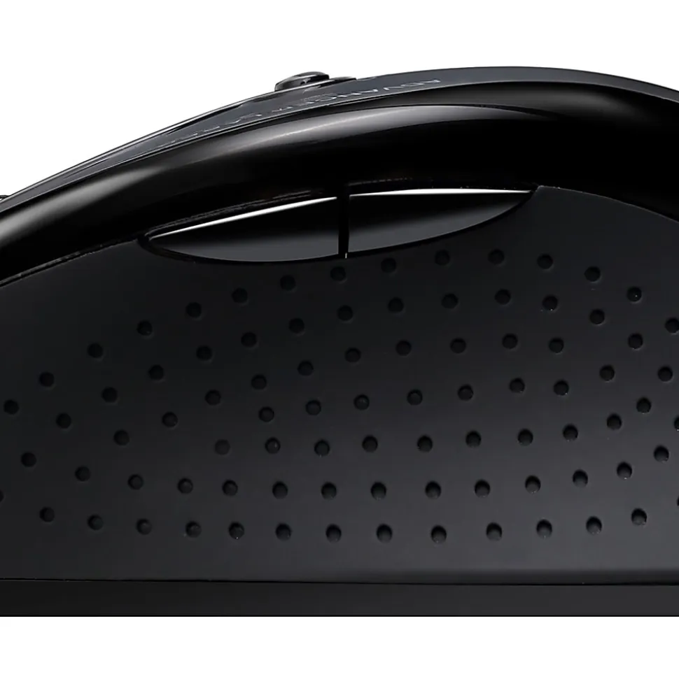 Adesso® iMouse G25 Wireless RF Ergonomic Laser Mouse, Black