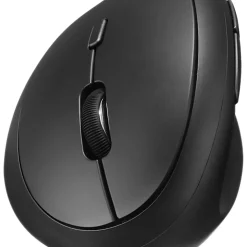 Adesso iMouse V10 - Wireless Vertical Ergonomic Mini Mouse - Optical - Wireless - Radio Frequency - 2.40 GHz - IMOUSEV10