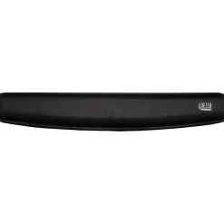 Adesso Memory Foam Keyboard Wrist Rest, 0.88"H x 3.25"W, Black, Rubber, Fiber, Memory Foam, Anti-slip