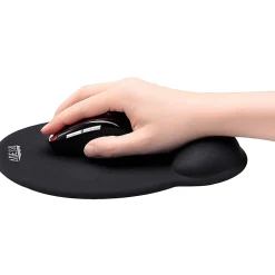 Adesso Memory Foam Mouse Pad with Wrist Rest, 0.90