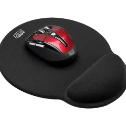 Adesso Memory Foam Mouse Pad with Wrist Rest, 0.90