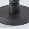 Adesso Norfolk Table Lamp, Black with Woven Paper Raffia