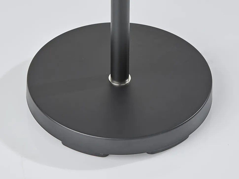 Adesso Simplee Slender LED Tree Lamp, 65"H, Black/Brushed Steel