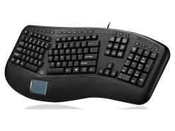 Adesso Tru-Form 450 Ergonomic Touchpad Keyboard For Windows