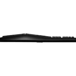 Adesso Tru-Form Media 1500 Wireless Ergonomic Keyboard & Laser Mouse, Black