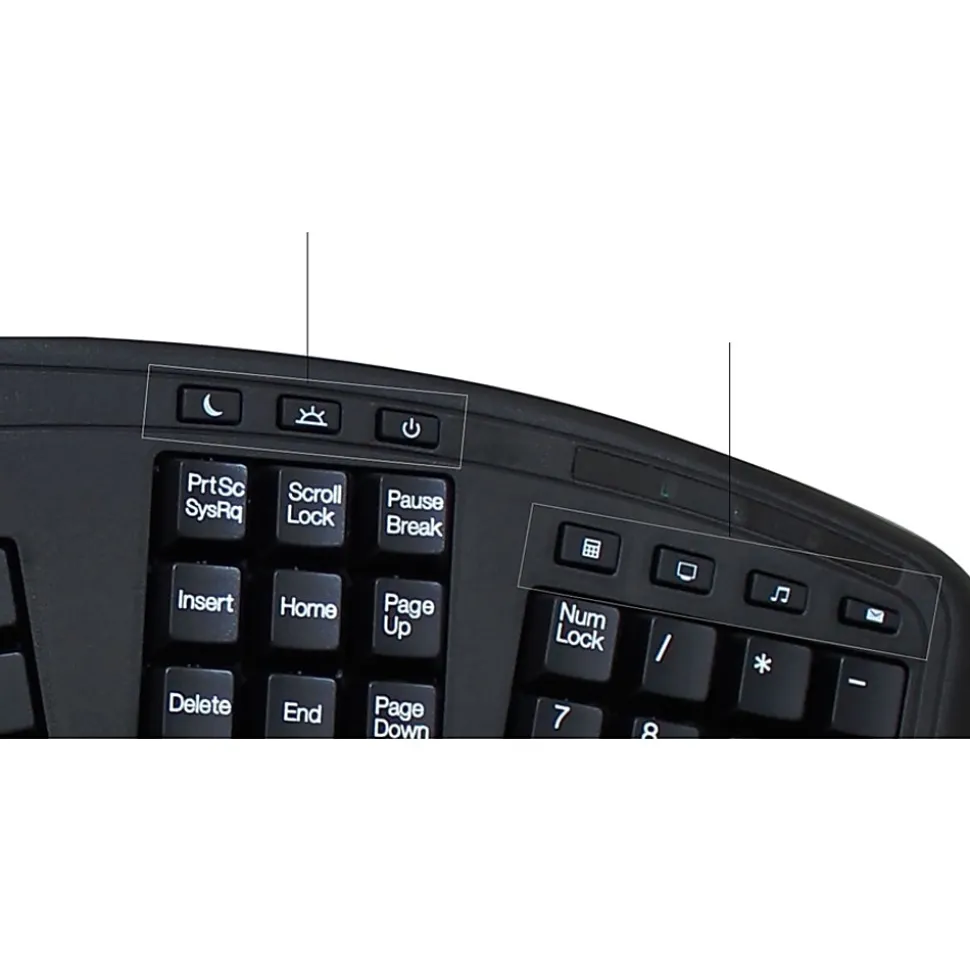 Adesso Tru-Form 4500 Wireless Ergonomic Touchpad
