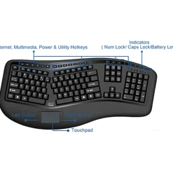 Adesso Tru-Form 4500 Wireless Ergonomic Touchpad