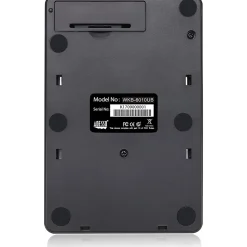 Adesso Wireless Spill Resistant 18-Key Numeric Keypad - Wireless Connectivity - RF - 30 ft - 2.40 GHz - WKB6010UB