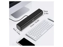 Adesso Xtream S5 - Sound bar - for PC - USB - 10 watt