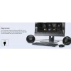 Adesso Xtream S4 USB-Powered Desktop Computer Speaker with Dynamic Sound - 5W x 2 - Works with Zoom, Microsoft Team, Skype, Webex and Google Meet