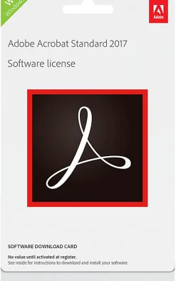 Adobe® Acrobat® 2017, Product Key