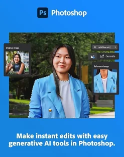 Adobe Creative Cloud, Pro Student & Teacher Edition, 20+ creative apps plus 100GB Storage,12-Month Subscription, PC/Mac, ESD