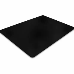 Advantagemat® Black Vinyl Rectangular Chair Mat for Hard Floor - 48