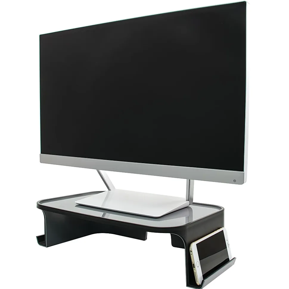 Advantus Fusion Monitor Stand, Black/Gray