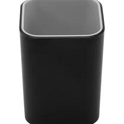Advantus Fusion Pencil Cup, Black/Gray