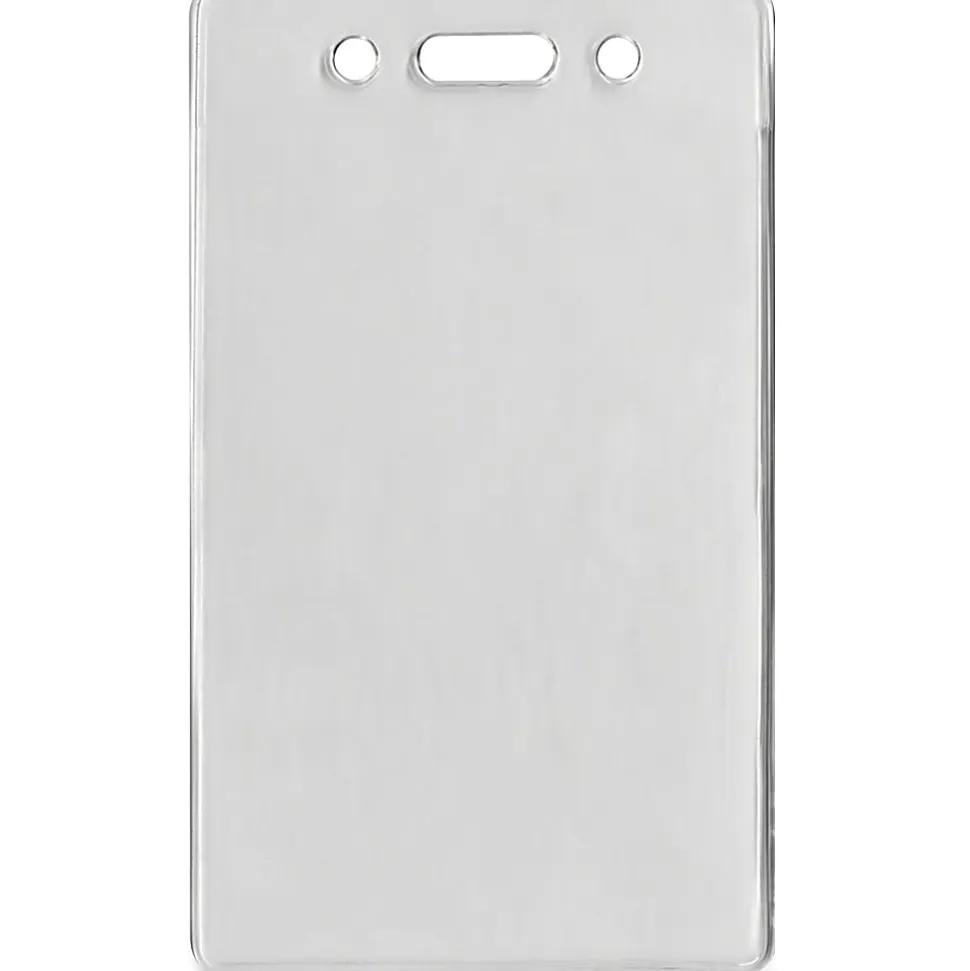 Advantus Proximity Badge Holder, Vertical, 4-1/2" x 2-1/2", Pack of 50