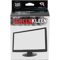 Advantus Read/Right One-Step Screen Cleaning Wipes - For Display Screen - Streak-free, Anti-static - 100 / Box