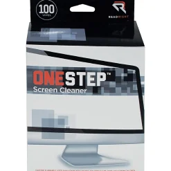 Advantus Read/Right One-Step Screen Cleaning Wipes - For Display Screen - Streak-free, Anti-static - 100 / Box