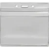 Advantus® Re-sealable Badge Holder, Horizontal, 3-3/4" x 4-2/16", 50/PK