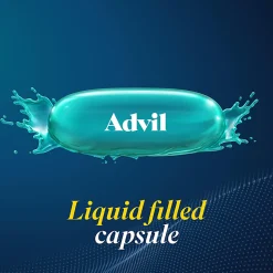Advil Liqui-Gels Pain Reliever Refill, 2 Tablets Per Packet, Box Of 50 Packets
